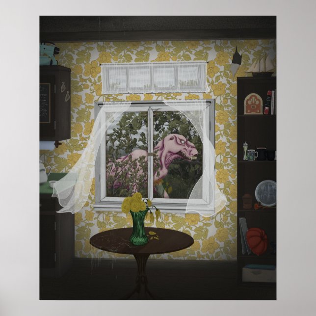 Gå inte ut, Poster Pappert värde (projektionsyta) (Framsidan)