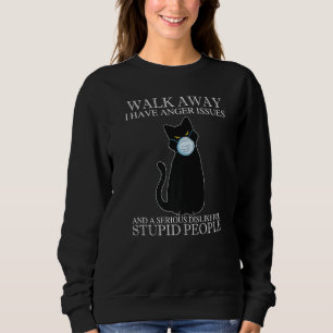 Gå Iväg Jag Har Ilska Problem Och En Ogillar Dum T Shirt