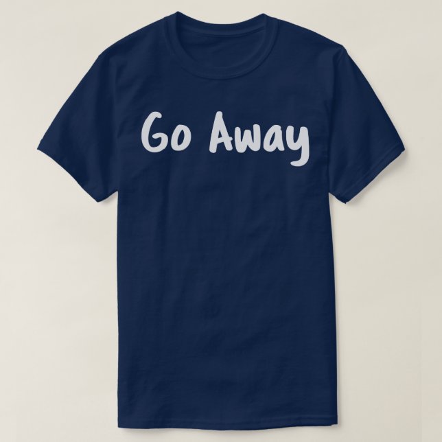 Gå iväg t shirt (Design framsida)