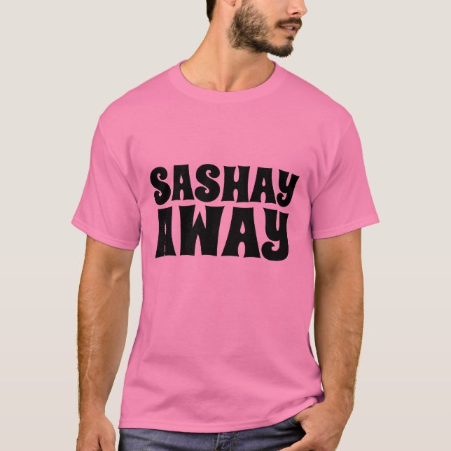 GÅ IVÄG T-SHIRTAR T SHIRT (Framsida)