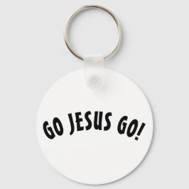 GÅ JESUS GO! Nyckelkedja Nyckelring