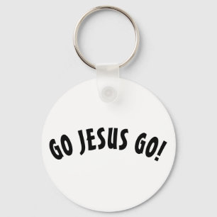 GÅ JESUS GO! Nyckelkedja Nyckelring