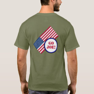 Gå Joe! Biden och American Flagga T Shirt