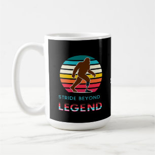 Gå längre än Sasquatch-legend Amputerad Vintage Kaffemugg
