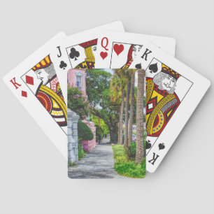 Gå längs Regnbågsrad Casinokort
