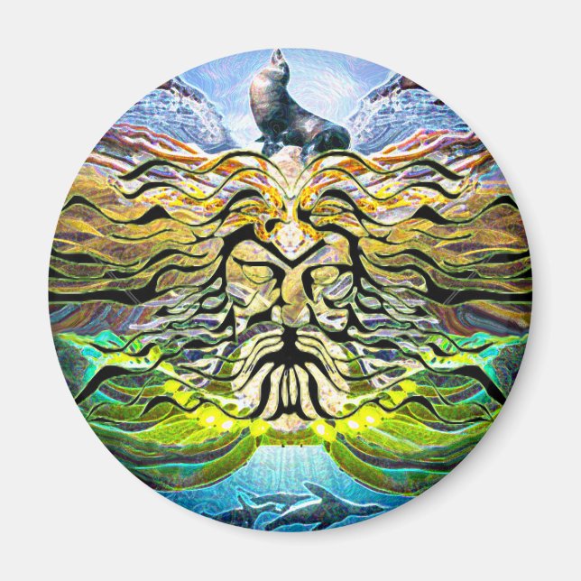 Gå lätt magnet (Framsidan)