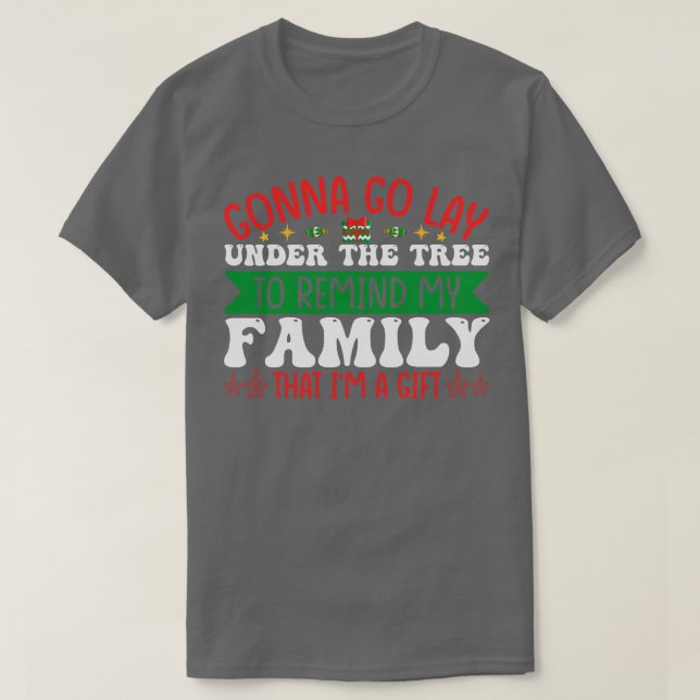 Gå Ljugit under Träd T Shirt (Design framsida)