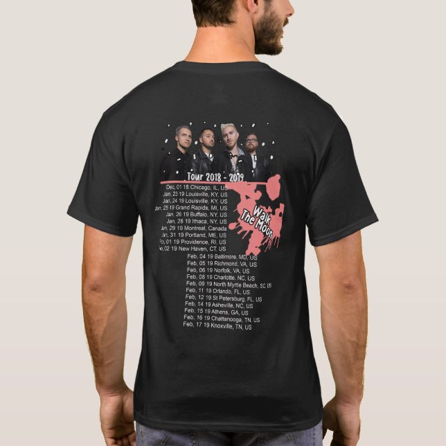 GÅ MÅNEN TURNERAR 2018 - 2019 T SHIRT (Baksida)