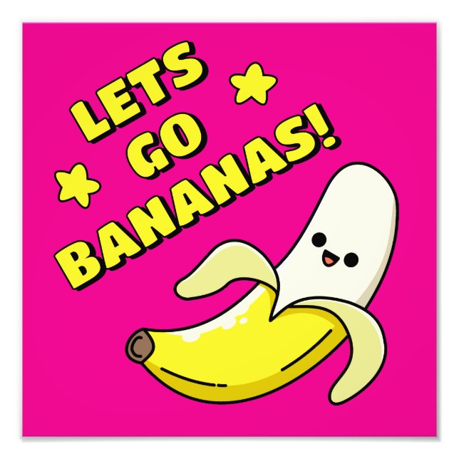 Gå med Bananas! Fototryck (Framsidan)