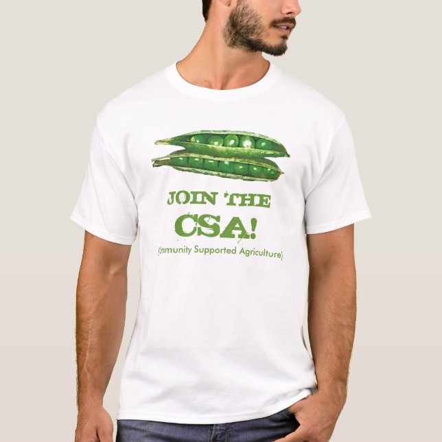 Gå med CSA-T-tröja Tee Shirt (Framsida)
