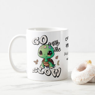 Gå med den långsamma anpassningsbarna kaffemugg
