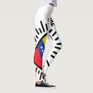 gå med din venezuelanska hjärta leggings