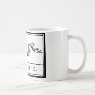 Gå med eller dö kaffemugg