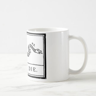 Gå med eller dö kaffemugg