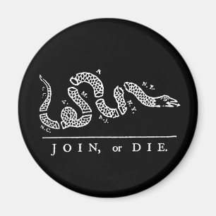Gå med eller dö magnet