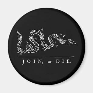 Gå med eller dö magnet
