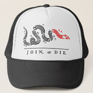 GÅ MED eller DÖ New England Keps