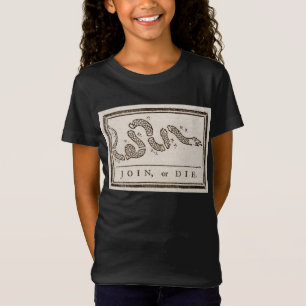 Gå med eller dö Skallerorm: Tecknad serie Benjamin T Shirt