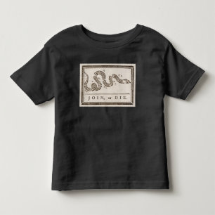 Gå med eller dö Skallerorm: Tecknad serie Benjamin T Shirt