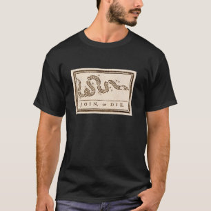 Gå med eller dölj Långärmaden för amerikansk histo T Shirt