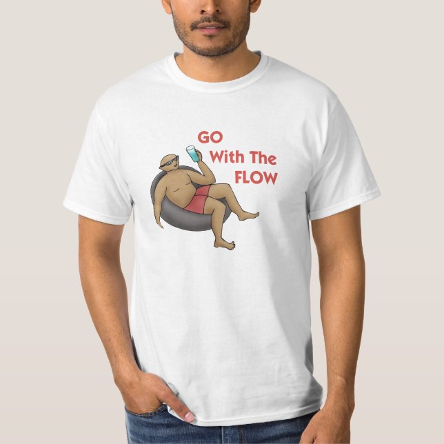 Gå med Flödesvärdet T- Shirt Tröja (Framsida)