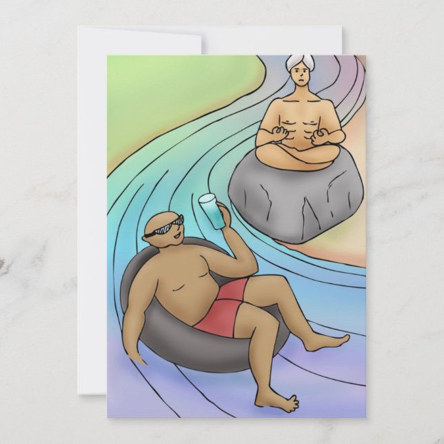 Gå med flödet med Sten Vatten blommans essens (Framsida)