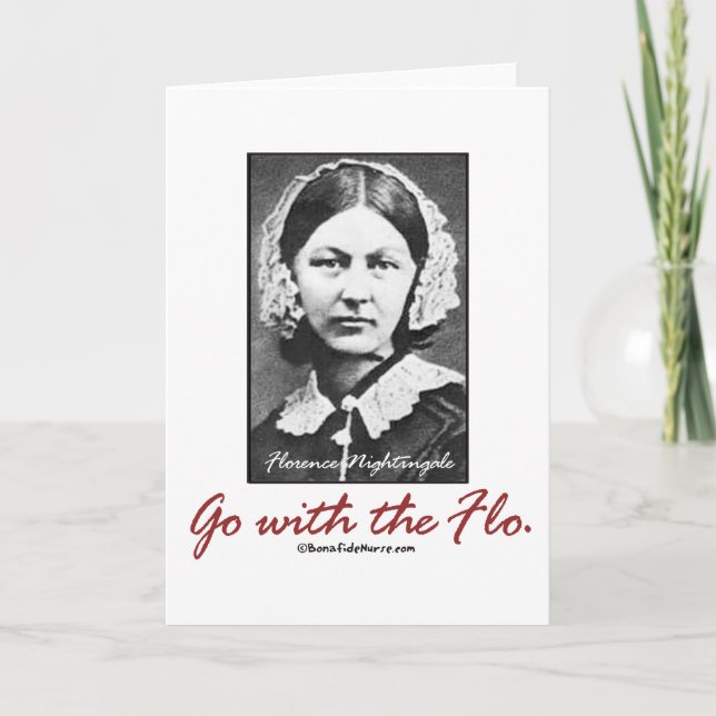 Gå med Florence Nightingale Kort (Framsida)