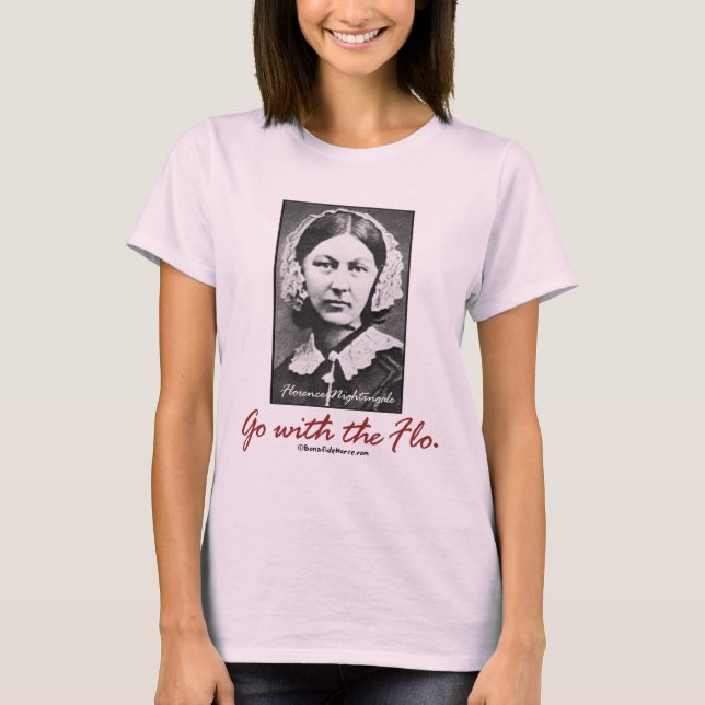 Gå med Florence Nightingale T-shirt (Framsida)