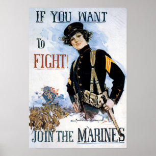 Gå med flottorna poster