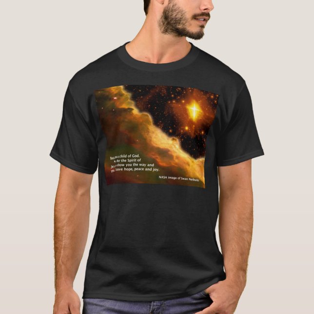 Gå med gud familj (VÄLJ FORMATET), Tee Shirt (Framsida)