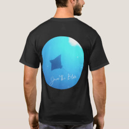 Gå med i det Blå inuti T Shirt