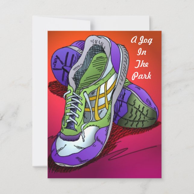 Gå med i inbjudan till Springa Röd orange för att  (Framsida)