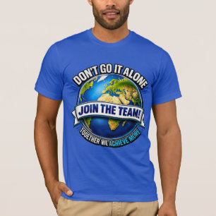 Gå med i teamet – Global samarbetsdesign T Shirt