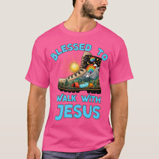 Gå med Jesus Christian för Campers som leker T Shirt