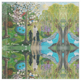 Gå med Jesus Fabric Tyg