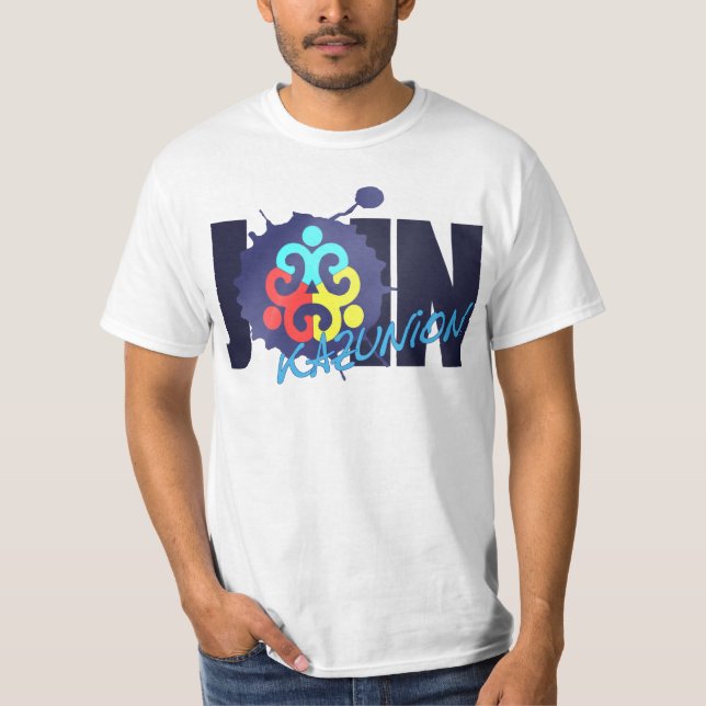 Gå med KAZUNION T Shirt (Framsida)