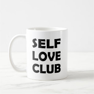 Gå med Klubben Self Kärlek Förmedling och vård Kaffemugg