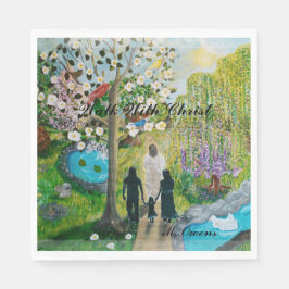 Gå med Kristus Napkins Pappersservett