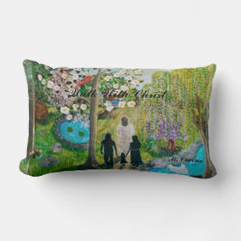 Gå med Kristus Pillow Lumbarkudde