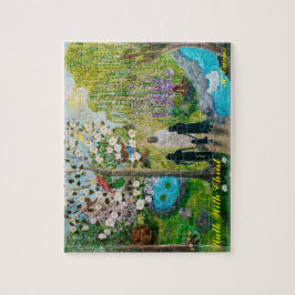 Gå med Kristus Puzzle Pussel