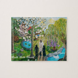 Gå med Kristus Puzzle Pussel