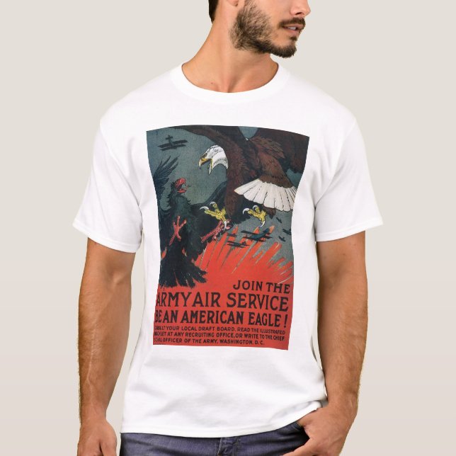 Gå med Luft-armén Tee Shirt (Framsida)