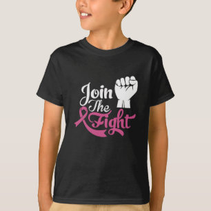 Gå med medvetenheten om bröstcancer i kampen för b t shirt