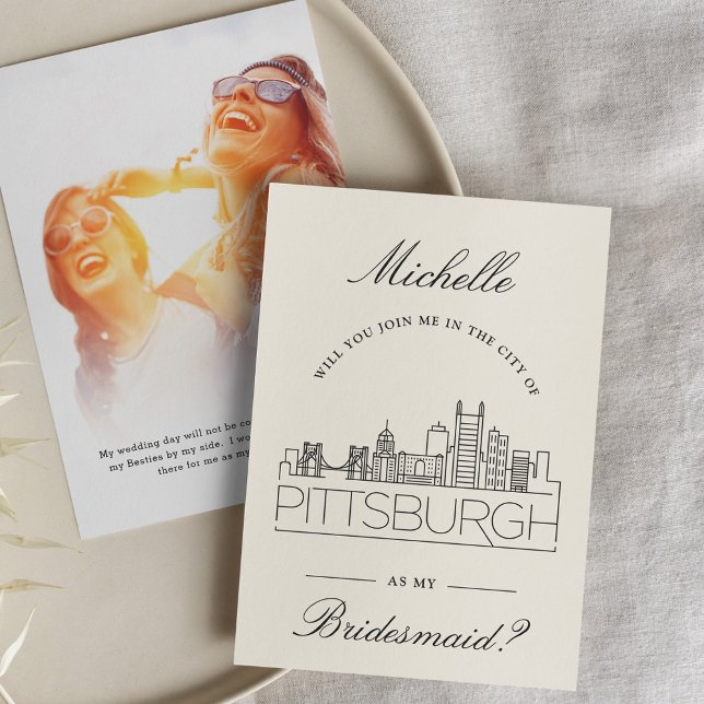Gå med mig i Pittsburgh | Begäran från Brudens sid Inbjudningar (Skapare uppladdad)