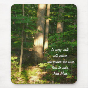 Gå med naturen/Skog-Citationstecken Musmatta