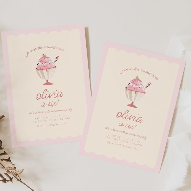 Gå med oss en söt Födelsedagsfest Inbjudan (Skapare uppladdad)