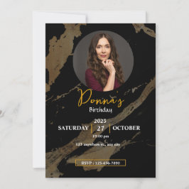 Gå med oss fira [lägg till foton] födelsedag! inbjudningar