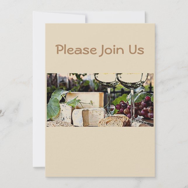 GÅ MED OSS (FÖR ALLA TILLFÄLLEN) FALLA TIDSINBJUDA INBJUDNINGAR (Framsida)