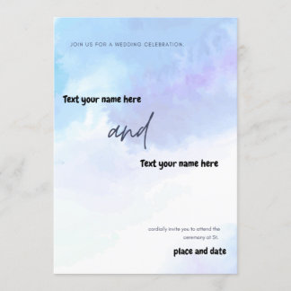 Gå med oss för en bröllop-firande inbjudningar