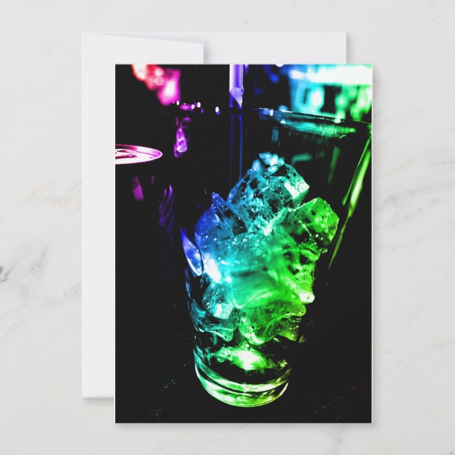 Gå med oss för en dryckesinbjudan inbjudningar (Framsida)